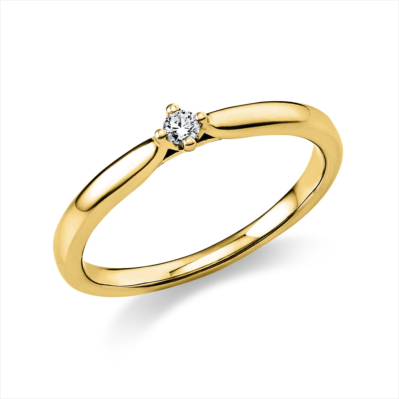 Verlobungsring Gelbgold 18 Karat Berlin Deutschland | Juwelier GUEL | Gelbgold | 18 Karat | Verlobungsring