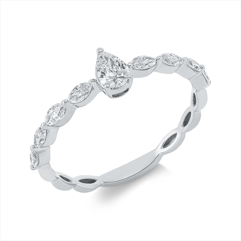 Ring Weißgold 18 Karat Wien Österreich | Juwelier GUEL | Weißgold | 18 Karat | Verlobungsring