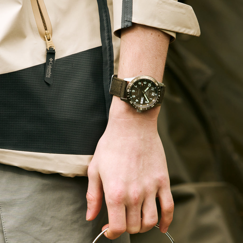 Seiko 5 Sports Field Series HDB009K1 – Automatikuhr mit Kompasslünette, 41 mm