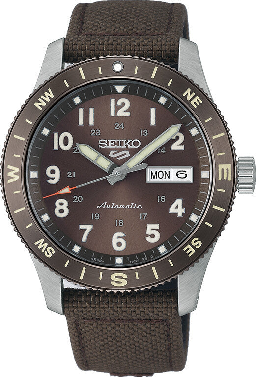 Seiko 5 Sports Field Series HDB009K1 – Automatikuhr mit Kompasslünette, 41 mm
