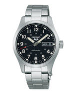 Seiko 5 Sports Field SRPJ81K1 – Automatikuhr mit Edelstahlband, 36,4 mm
