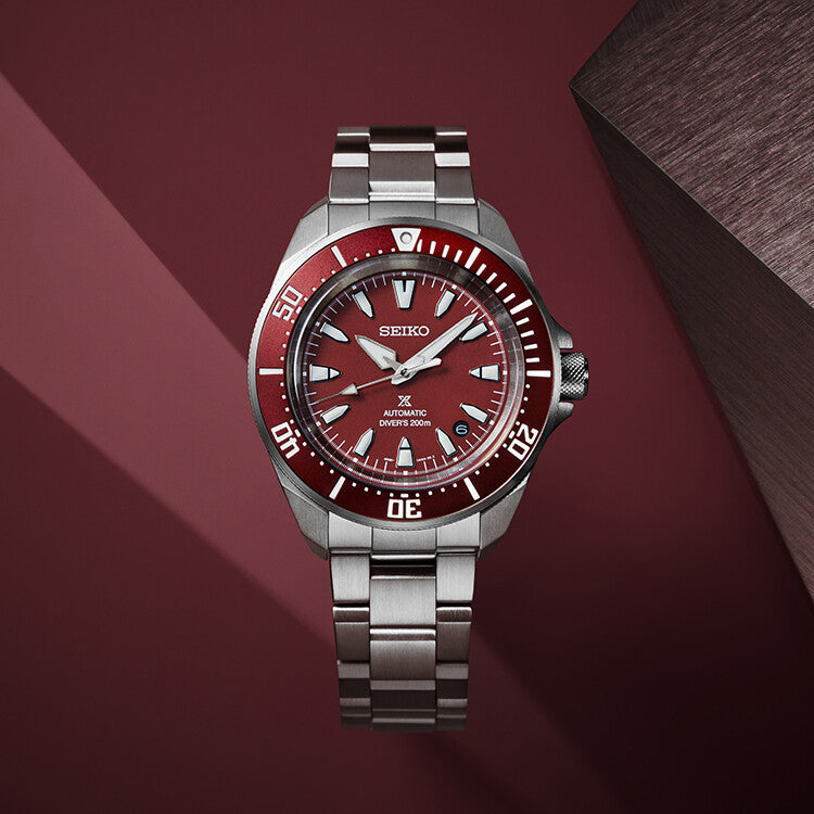 Seiko Prospex Slim Samurai Red SRPL11K1 – Automatik Taucheruhr, 41,7 mm