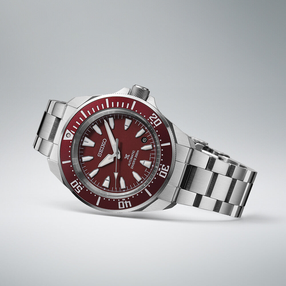 Seiko Prospex Slim Samurai Red SRPL11K1 – Automatik Taucheruhr, 41,7 mm