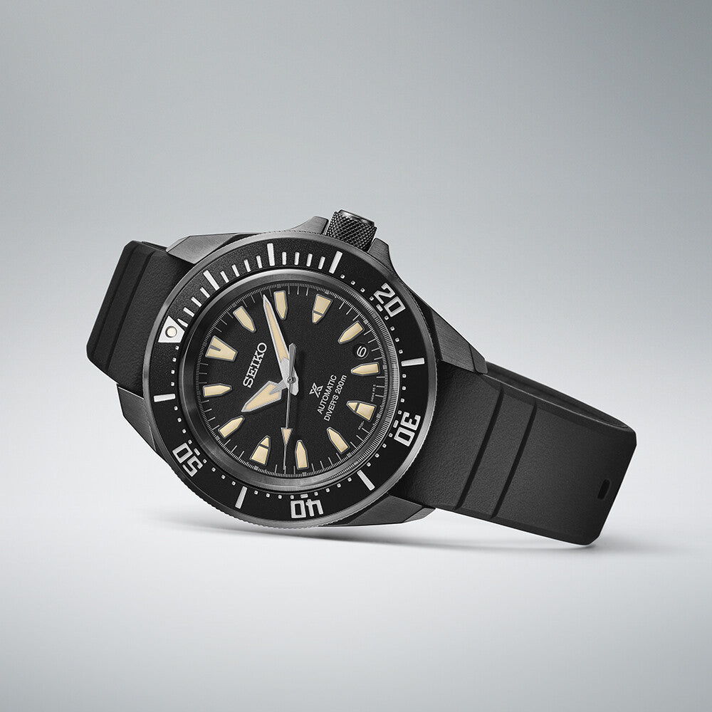 Seiko Prospex Slim Samurai All Black SRPL15K1 – Automatik Taucheruhr, 41,7 mm