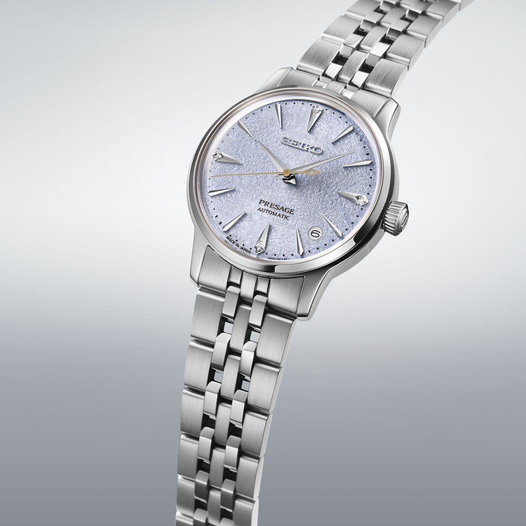Seiko Presage Cocktail Time Frozen Skydiving SRPL61J1 – Automatik Damenuhr, 34 mm