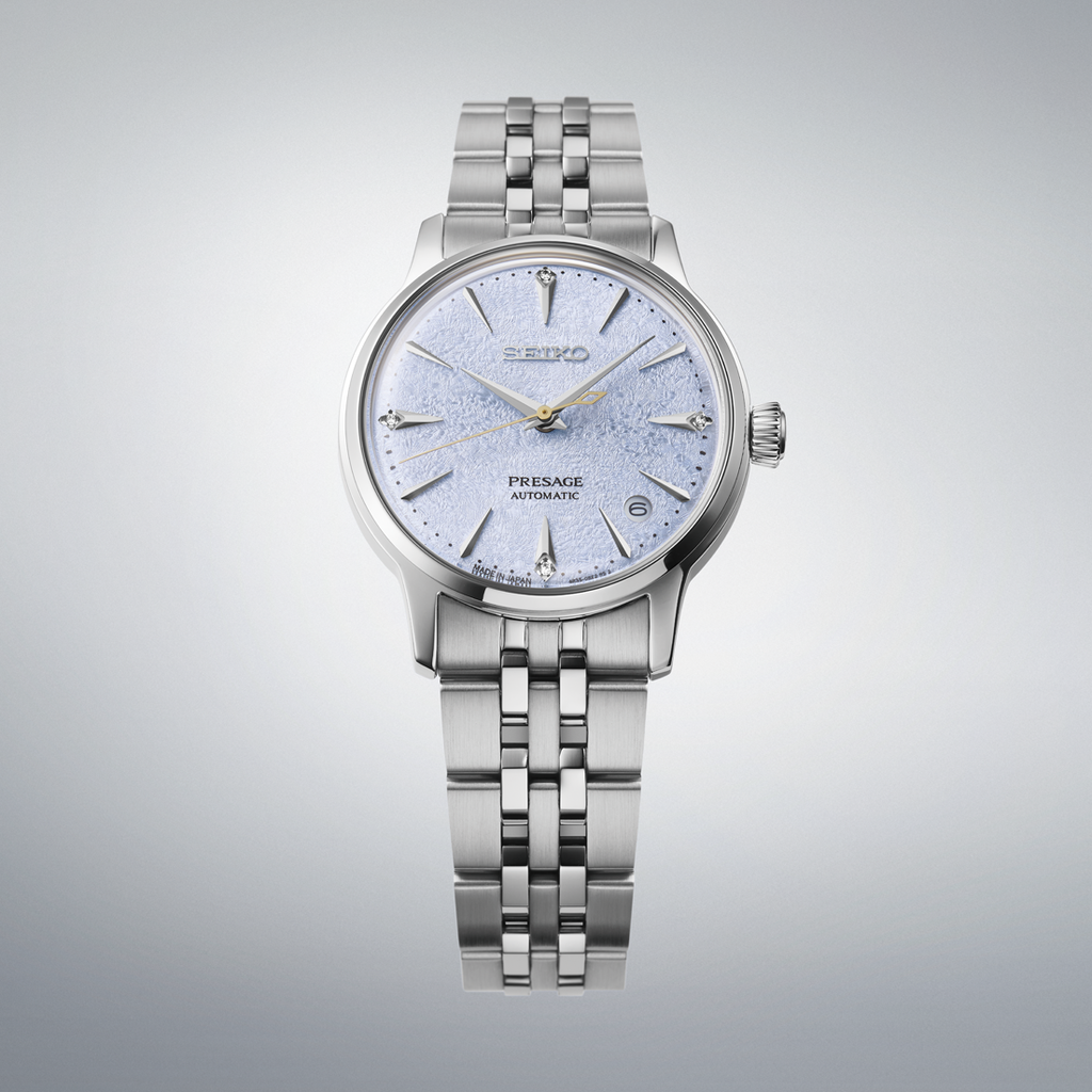 Seiko Presage Cocktail Time Frozen Skydiving SRPL61J1 – Automatik Damenuhr, 34 mm