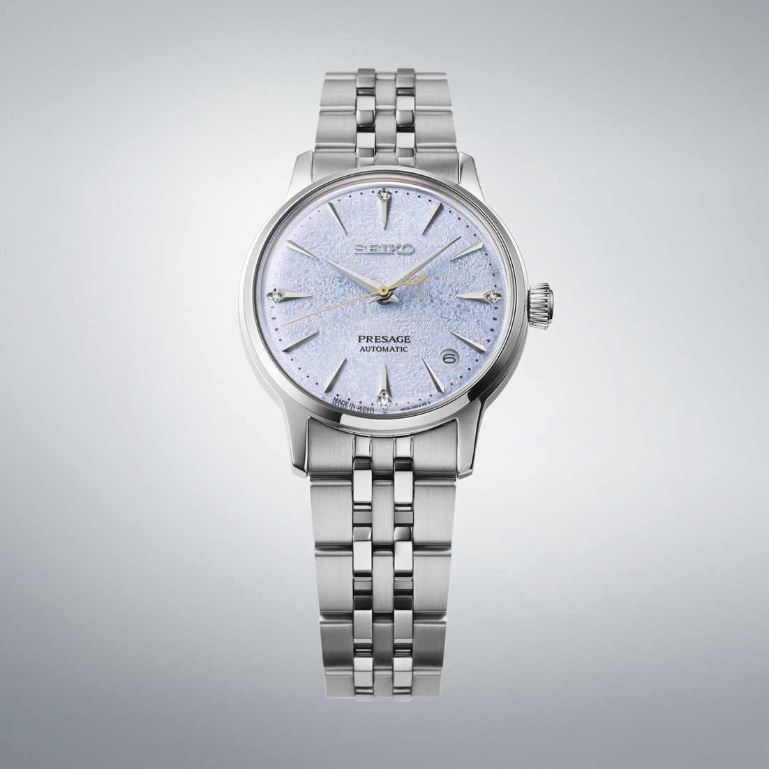 Seiko Presage Cocktail Time Frozen Skydiving SRPL61J1 – Automatik Damenuhr, 34 mm