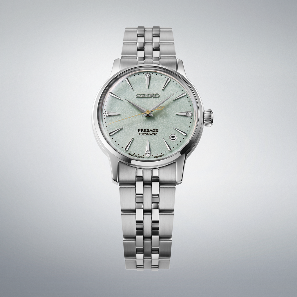 Seiko Presage Cocktail Time Frozen Mojito SRPL63J1 – Automatik Damenuhr, 34 mm