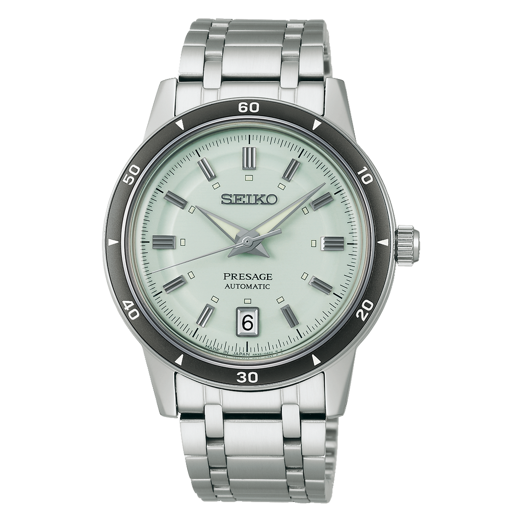 Seiko Presage Style 60's Ice Green SRPL71J1 – Automatikuhr, 39,5 mm