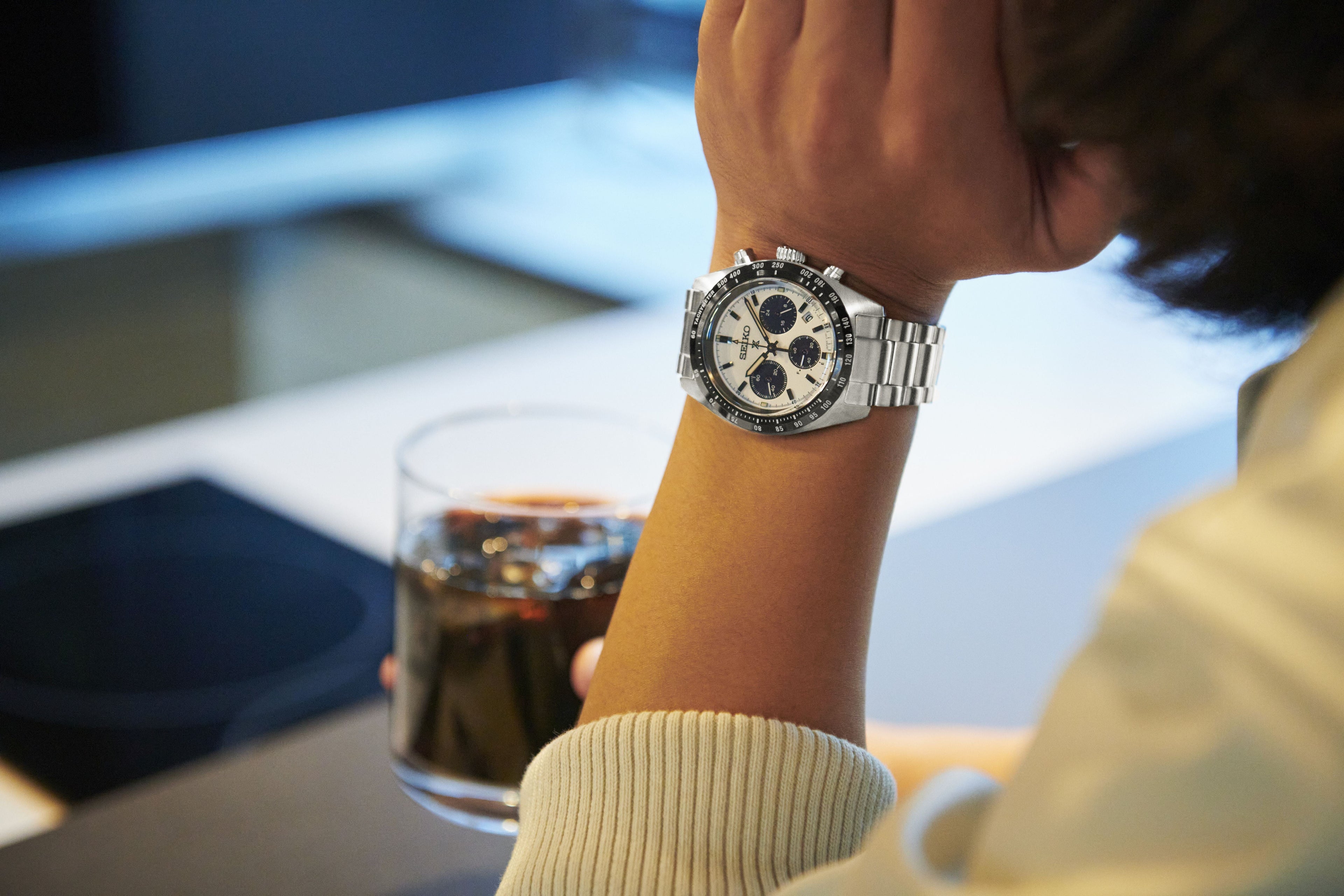 Seiko Prospex Speedtimer Panda SSC813P1 – Solar Chronograph, 39 mm